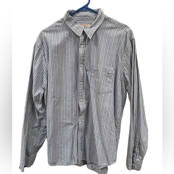 Men's Rewire Collared Button Down Shirt Large - Picture 1 of 4